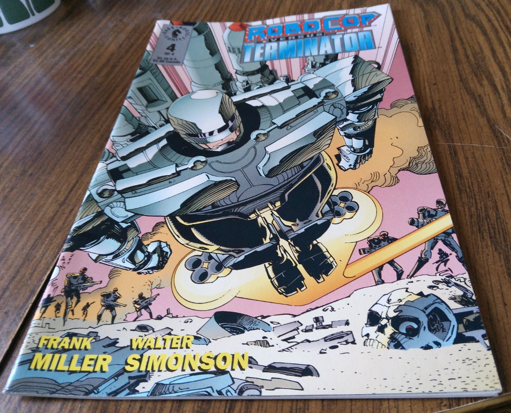 Robocop Versus Terminator #4 December 1992 Dark Horse Comics